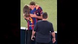 حمزة عبد الكريم رفقة عائلته (1)