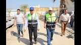 محافظ المنيا يتفقد محطة مياه سلطانة بشرق النيل