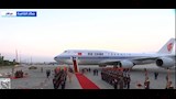 السيسي وقرينته يستقبلان الرئيس الصيني وقرينته بمطار القاهرة (3)