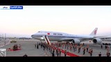 السيسي وقرينته يستقبلان الرئيس الصيني وقرينته بمطار القاهرة (2)