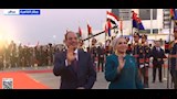 السيسي وقرينته يستقبلان الرئيس الصيني وقرينته بمطار القاهرة (10)