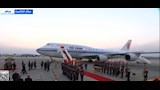 السيسي وقرينته يستقبلان الرئيس الصيني وقرينته بمطار القاهرة (13)