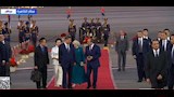 استقبال حافل للرئيس الصيني.. عروض موسيقية بمطار القاهرة (7)