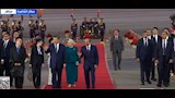 استقبال حافل للرئيس الصيني.. عروض موسيقية بمطار القاهرة (8)