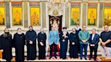 محافظ أسيوط يزور دير المحرق (4)