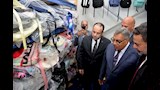 محافظ الدقهلية يفتتح معرض أهلا مدارس (2)