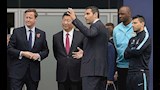 الرئيس الصيني في زيارة إلى مانشستر سيتي