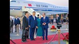 السيسي وقرينته يستقبلان الرئيس الصيني بالقاهرة (1)