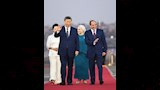 السيسي وقرينته يستقبلان الرئيس الصيني بالقاهرة (3)