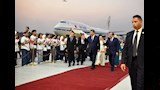 السيسي وقرينته يستقبلان الرئيس الصيني بالقاهرة (7)