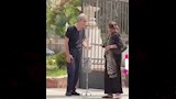 سيف ابو النجا يحضر صلاة الجنازة على ابنته[1]