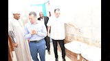 محافظ أسوان يافقد مدرسة الكوبانية الصناعية