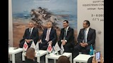 وزير الشباب والرياضة في مؤتمر بطولة مصر الدولية للفروسية لقفز الحواجز