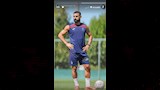 ظهور صلاح في تدريبات طرابزون التركي