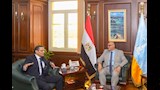 البلشي يبحث مع محافظ الإسكندرية إنشاء نادي للصحفيين بالمحافظة (1)