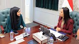 وزيرة التضامن تبحث مع مدير مركز الدوحة العالمي تعزيز التعاون