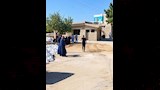 ردم حفرة تهدد المدافن بقرية السرارية في سمالوط (1)