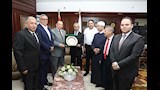 نقيب الأشراف يلتقي محافظ بني سويف (3)