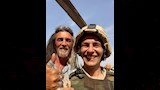 سيف شاهين في موقع التصوير
