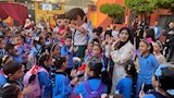 جانب من الاحتفال بالتلاميذ 