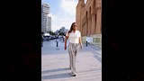  ليلى علوي في شوارع بيروت بحبك يا لبنان (5)