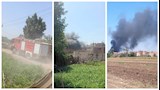 بعد تصاعد النيران.. إخماد حريق مصنع مراتب بالمنوفية
