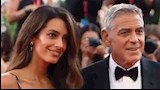 جورج وأمل كلوني في حفل افتتاح مهرجان فينيسيا