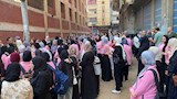 خلال إقبال الطالبات على مدرستهن