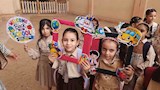 طلاب شمال سيناء يبدأون الدراسة وسط أجواء من الفرحة (2)