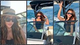 "سايقه اليخت".. سارة سلامة تخطف الأنظار في آخر أيام الصيف
