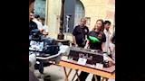 غادة طلعت في كواليس فيلم الساعة 12