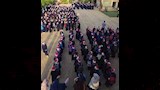 طابور الصباح بمعهد تلا الأزهري
