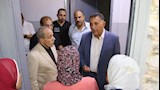 محافظ القليوبية يتفقد تطوير مقر التأمين الصحي (3)