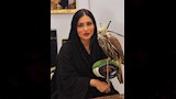 مي كمال الدين طليقة مكي مع الصقور (2)
