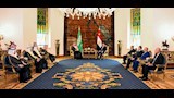 تفاصيل لقاء السيسي وولي العهد السعودي في القاهرة (7)