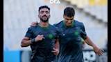 من نصف الملعب.. هدف محمد صبري الخرافي أمام بترول أسيوط (فيديو)