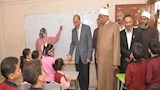 بالصور- محافظ أسيوط يتابع انتظام العملية التعليمية بالمعاهد الأزهرية