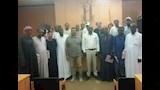 رئيس مدينة نصر النوبة مع عمال التظافة والزراعة والسائقين المتميزين