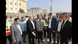 جولة محافظ بني سويف لمتابعة معدلات تنفيذ كوبري الشاملة (3)