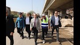 جولة محافظ بني سويف لمتابعة معدلات تنفيذ كوبري الشاملة (4)