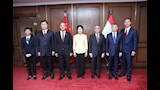 وزير العدل يبحث مع وفد صيني
