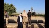 محافظ القليوبية يتابع حريق مخزن كيماويات بسنديون (15)