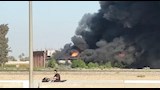 حريق مخزن كيماويات بقليوب (1)