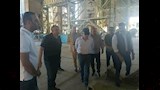 محافظ الدقهلية يتفقد مصنع طيبة للحديد الصلب المتعثر (1)