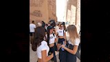 ملكات جمال النخبة يختتمن رحلتهن في معالم الأقصر الأثرية (2)