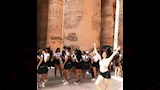 ملكات جمال النخبة يختتمن رحلتهن في معالم الأقصر الأثرية (8)