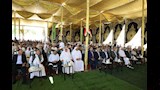 وزير الأوقاف يكرم حفظة القرآن الكريم ويوزع 54 عمرة في بئر العبد (4)