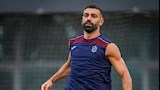 محمد صلاح من تدريبات طرابزون سبور