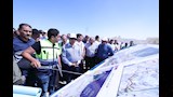 كامل الوزير يتابع خط العريش وطابا بطول 500 كم  (6)