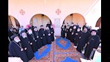 البابا تواضروس يزور دير العذراء بالبهنسا ويضع حجر أساس الكاتدرائية الجديدة  (7)